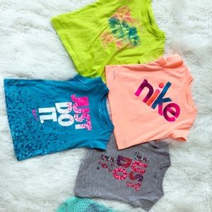5 Nike Girls T-shirts